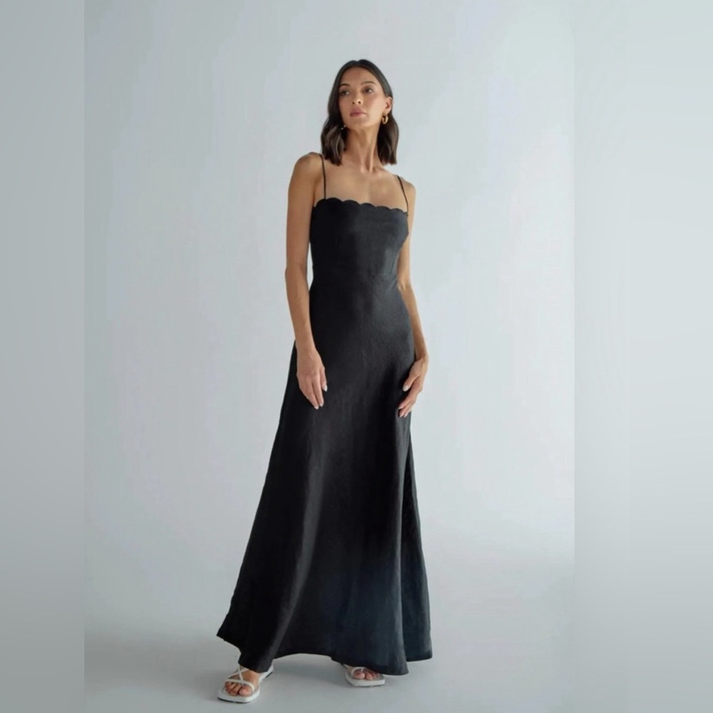 COPY - COPY - COPY - Free People Summer Away Linen Maxi Dress